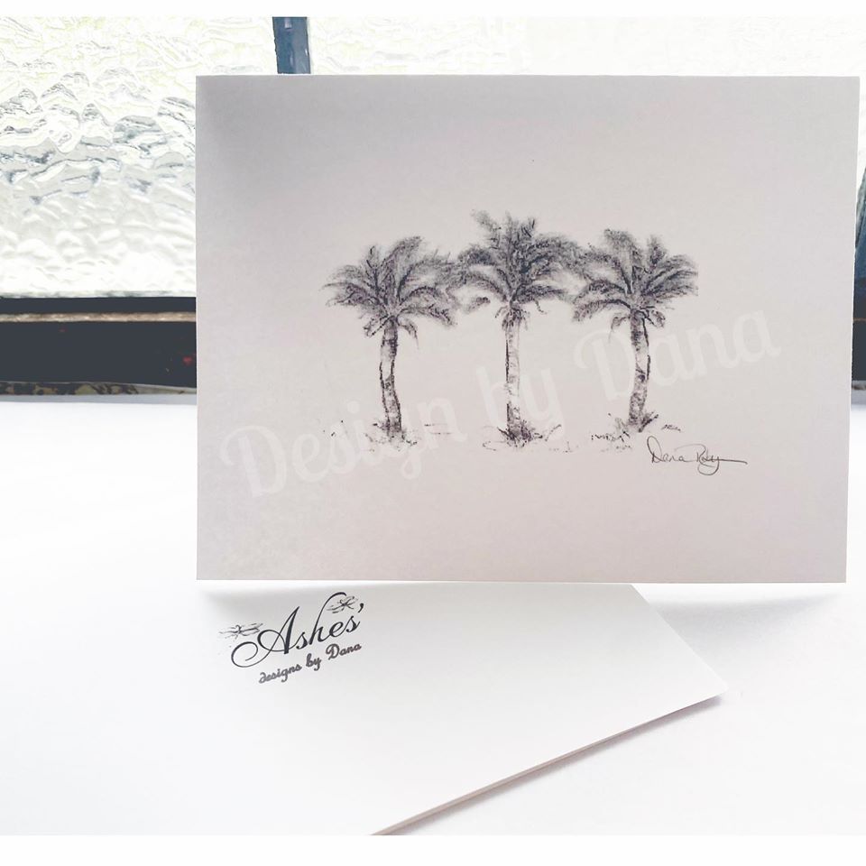 Palm Tree Notecards
