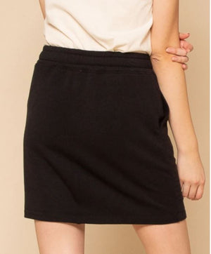 Red Herring Skirt in Black