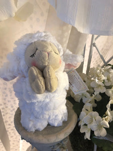 Plush Praying Lamb