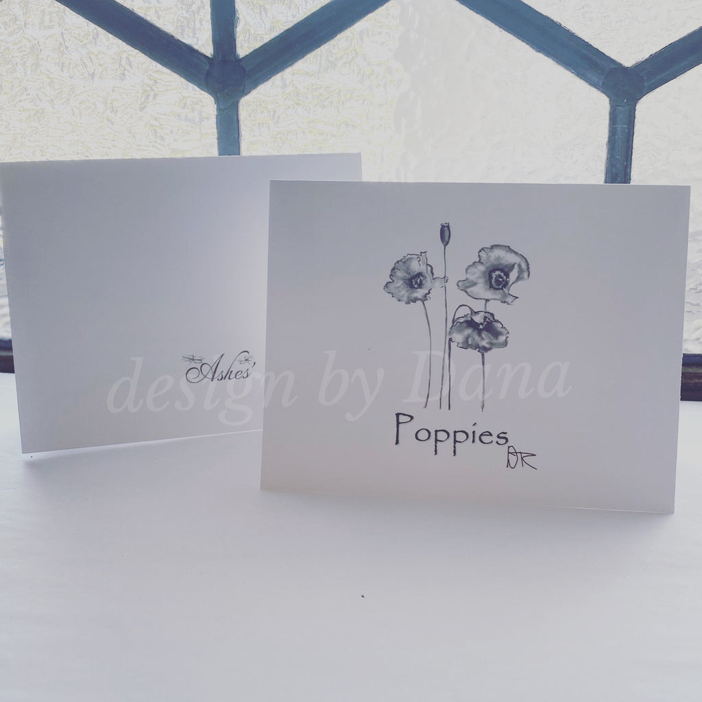 Poppies Notecards